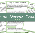 Navruz Traditions Essay – 10 Lines, 250 Words, and 500 Words