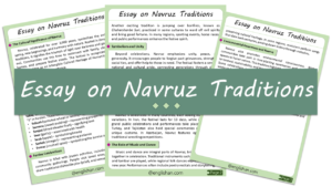 Navruz Traditions Essay – 10 Lines, 250 Words, and 500 Words