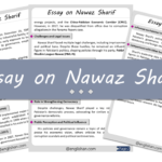 Nawaz Sharif Essay – 10 Lines, 250 Words, and 500 Words