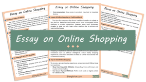 Online Shopping Essay – 10 Lines, 250 Words, and 500 Words