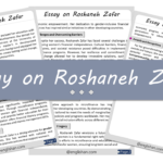 Roshaneh Zafar Essay – 10 Lines, 250 Words, and 500 Words
