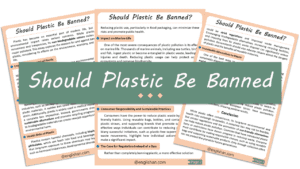 Should Plastic Be Banned? Essay – 10 Lines, 250 Words, and 500 Words
