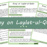 The Night of Power – Laylat-ul-Qadr Essay – 10 Lines, 250 Words, and 500 Words