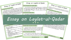 The Night of Power – Laylat-ul-Qadr Essay – 10 Lines, 250 Words, and 500 Words