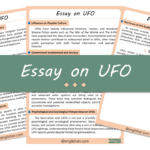 UFO Essay – 10 Lines, 250 Words, and 500 Words