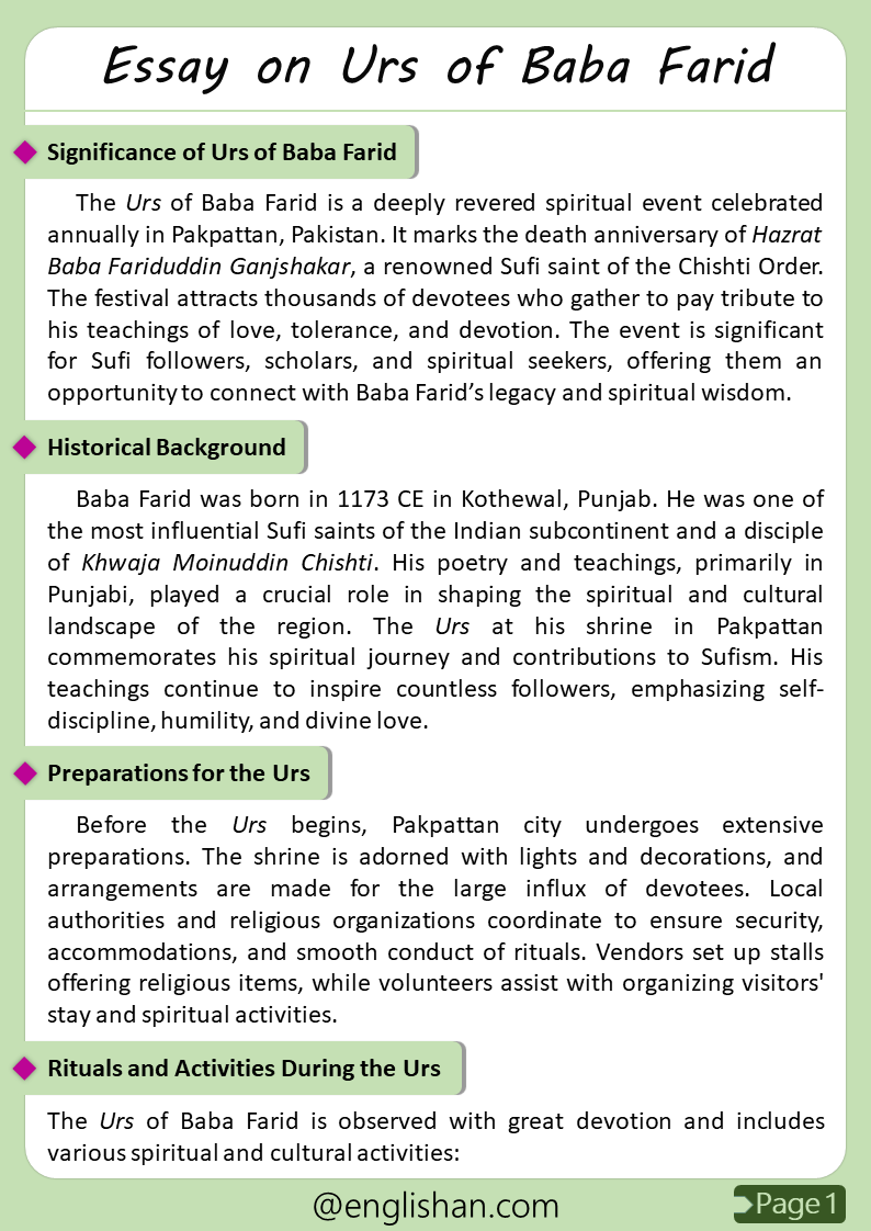 Urs of Baba Farid – Annual Sufi Festival in Pakpattan