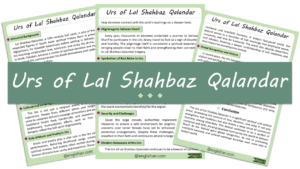 Urs of Lal Shahbaz Qalandar Essay – 10 Lines, 250 Words, and 500 Words