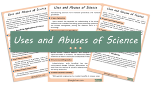 Uses and Abuses of Science Essay – 10 Lines, 250 Words, and 500 Words
