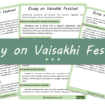 Vaisakhi Festival Essay – 10 Lines, 250 Words, and 500 Words