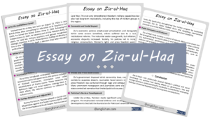 Zia-ul-Haq Essay – 10 Lines, 250 Words, and 500 Words
