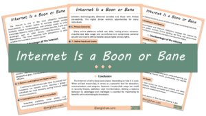 Internet Is a Boon or Bane Essay – 10 Lines, 250 Words, and 500 Words