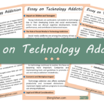 Essay on Technology Addiction Essay – 10 Lines, 250 Words, and 500 Words