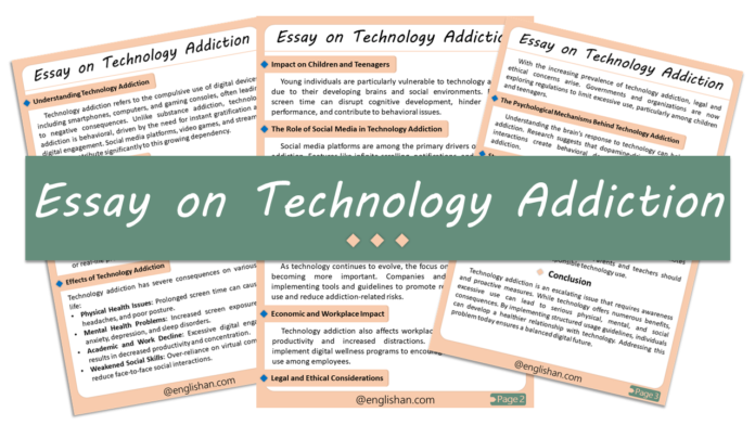 Technology Addiction – Causes and Effects