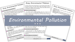 Environmental Pollution Essay – 10 Lines, 250 Words, and 500 Words