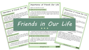 Importance of Friend in Our Life Essay – 10 Lines, 250 Words, and 500 Words