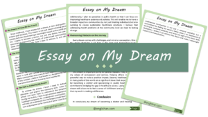 My Dream Essay – 10 Lines, 250 Words, and 500 Words