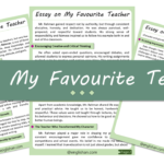 My Favourite Teacher Essay – 10 Lines, 250 Words, and 500 Words