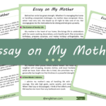 My Mother Essay – 10 Lines, 250 Words, and 500 Words