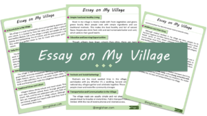 My Village Essay – 10 Lines, 250 Words, and 500 Words