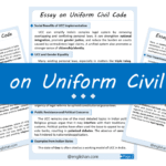 Uniform Civil Code Essay – 10 Lines, 250 Words, and 500 Words