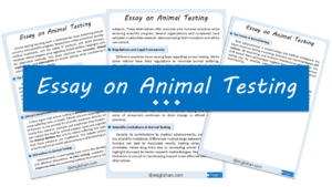 Animal Testing Essay – 10 Lines, 250 Words, and 500 Words