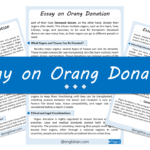 Organ Donation Essay – 10 Lines, 250 Words, and 500 Words