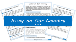 Our Country Essay – 10 Lines, 250 Words, and 500 Words