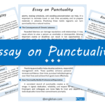 Punctuality Essay – 10 Lines, 250 Words, and 500 Words