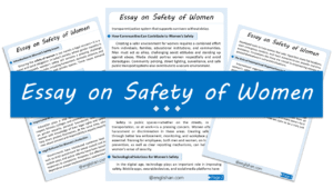 Safety of Women Essay – 10 Lines, 250 Words, and 500 Words