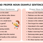 Common And Proper Noun Example Sentences