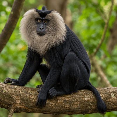 Lion-Tailed Macaque