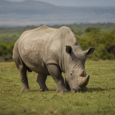 Northern White Rhinoceros