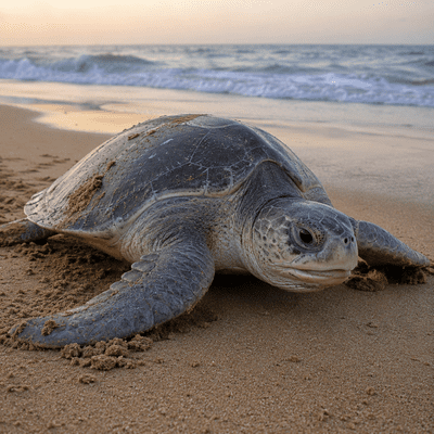 Olive ridley turtle