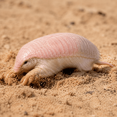 Pink Fairy Armadillo