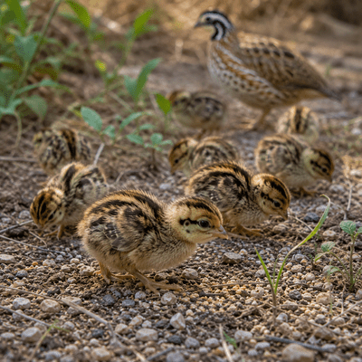 Quail Chick