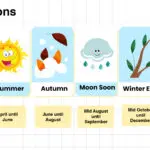 Six Seasons Names in English with their Pictures