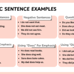 Emphatic Sentence Examples in clear English usage