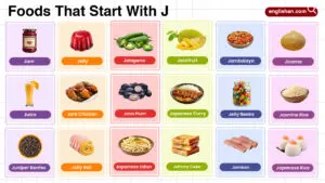 Foods That Start With J with Their Names and Pictures