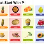 Foods That Start With P In English With Pictures