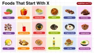Foods That Start With X In English With Pictures