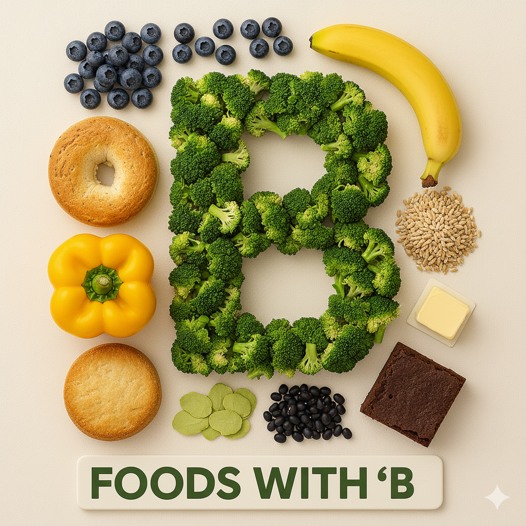 Foods with B for Kids