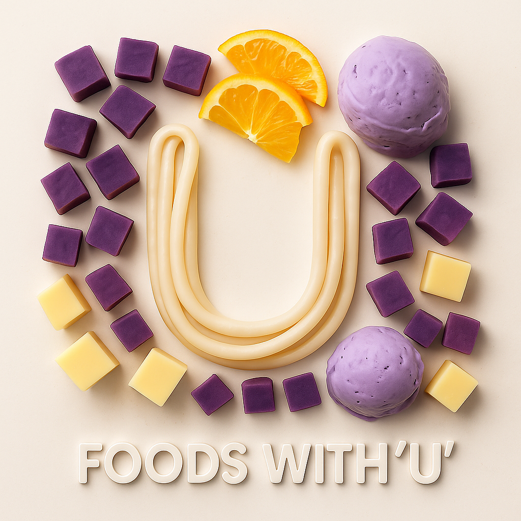 Foods with U for Kids - Card