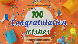 Heartfelt congratulation wishes with flowers and greeting card
