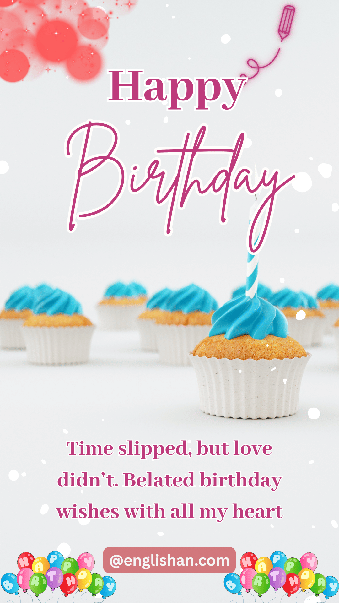 Belated birthday wishes for brother image