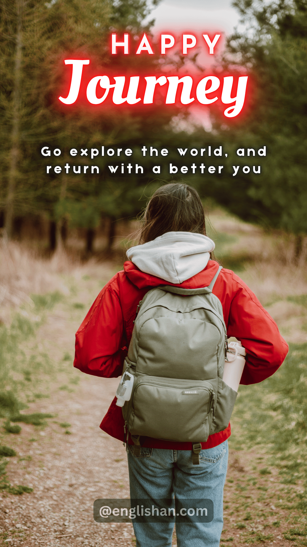 Caring and Supportive Happy Journey Notes