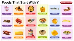Foods That Start With Y In English With Pictures