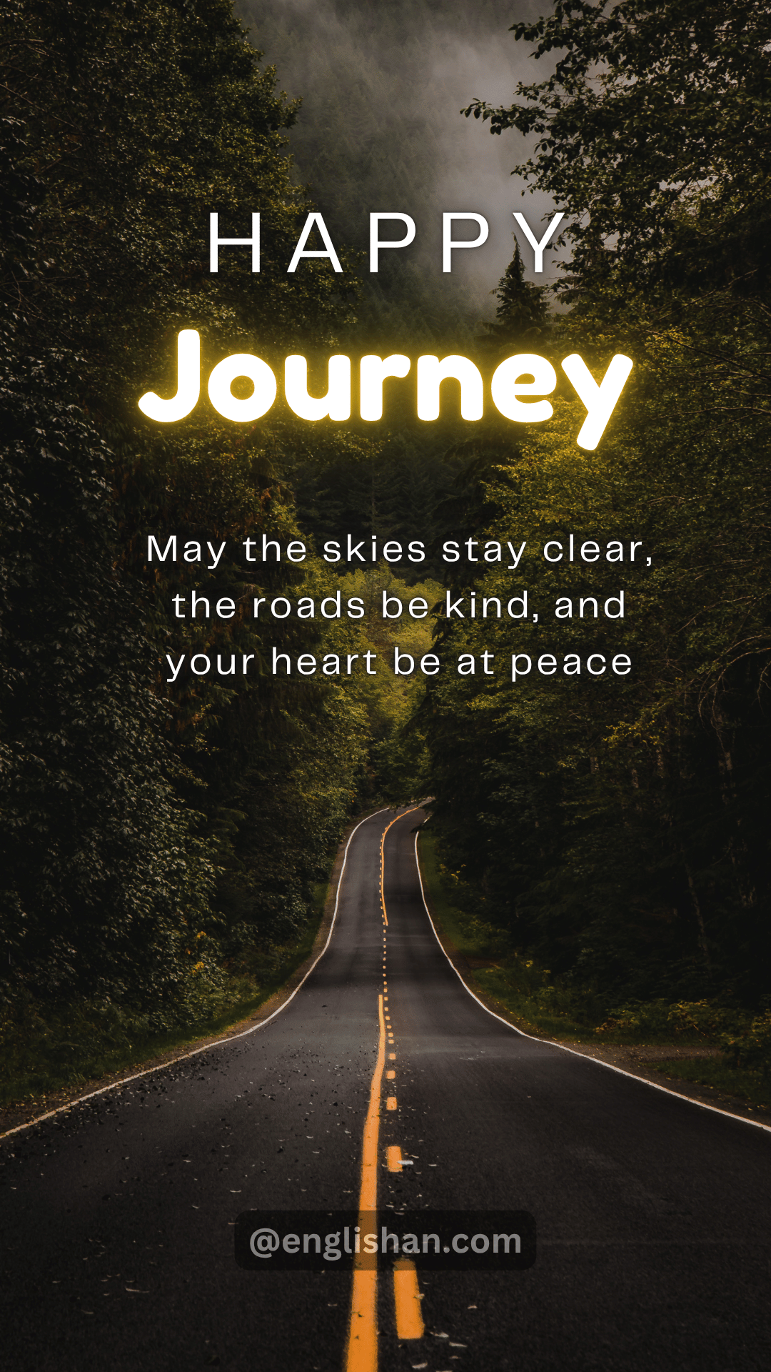 Happy Journey Wishes for Family & Friends