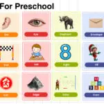 List of Preschool Words That Start With Letter E