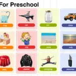 List of Preschool Words That Start With Letter J