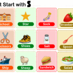 list of words that start with S for animals and objects